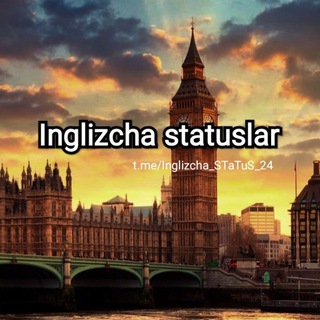 Telegram kanalining logotibi inglizcha_status_24 — Inglizcha Statuslar