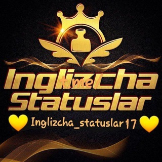 Telegram kanalining logotibi inglizcha_statuslar_vediolar — 🇺🇿 INGLIZCHA_STATUS_VA_VIDIOLAR 🇺🇿