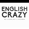 Logo of telegram channel inglizenglish1 — ENGLISH CRAZY