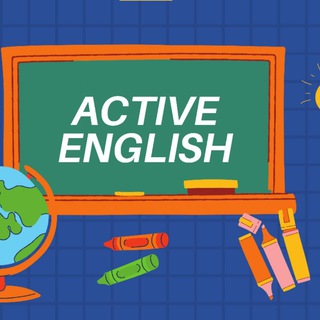 Telegram channel Active english logo