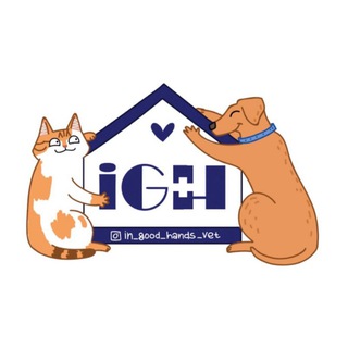 Логотип телеграм канала @ingoodhandsvet — In_good_hands_vet