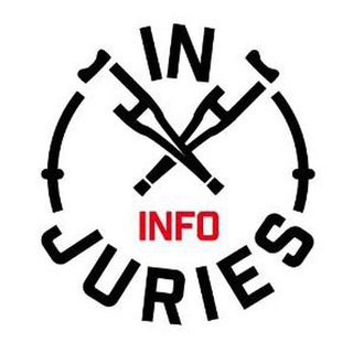 Логотип телеграм канала @injuriesinfo — injuries info 🤕
