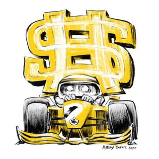 Логотип телеграм канала @inmoneyrace — Money Race