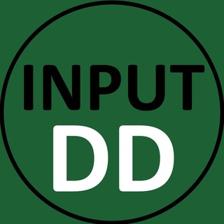 Logo of telegram channel input_dd — input_DD