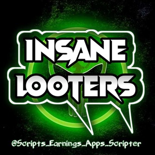 Logo of telegram channel insane_script — INSANE LOOTERS SCRIPTS 🔥🔥