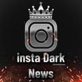 Telegram channel insta dark news logo