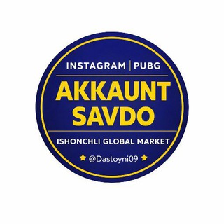 Telegram channel 🔥🔥 Instagram | PUBG Akkaunt Savdo💐global logo