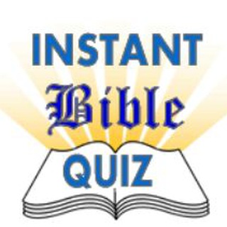 Logo of telegram channel instantbible — INSTANT BIBLE