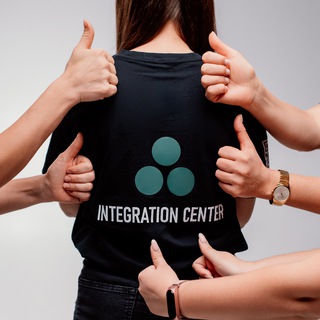 Логотип телеграм -каналу integration_space — ЦЕНТР ІНТЕГРАЦІЇ