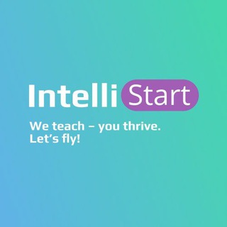 Логотип телеграм -каналу intellistart — IntelliStart