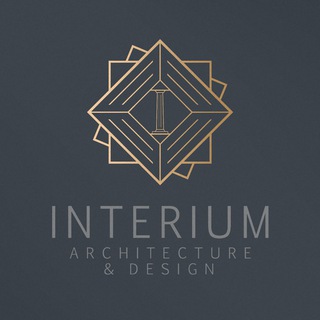 Логотип телеграм канала @interium_uz — INTERIUM - Архитектура & дизайн