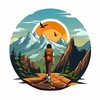 Логотип телеграм канала @intouristes — Туристический план
