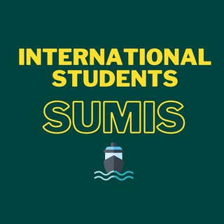 Логотип телеграм канала @intsumis — International students SUMIS 🚢