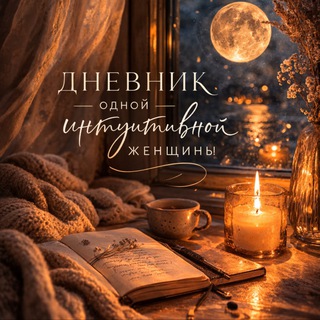 Логотип телеграм канала @intuition_diary_t — Дневник одной интуитивной Женщины