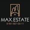 Логотип телеграм канала @invest_kvartir — MAX.ESTATE🏢