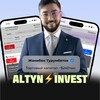 Логотип телеграм канала @investaltyn — Altyn Invest 📲 Валютный рынок