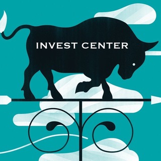 Логотип телеграм канала @investcenter — INVEST CENTER