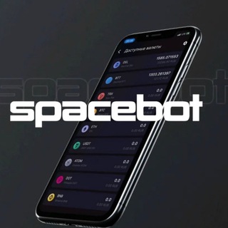 Логотип телеграм канала @investment_ibot — SPACEBOT Стейкинг в телефоне
