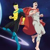Логотип телеграм канала @invincibleuniverses — Invincible Universes