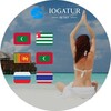 Логотип телеграм канала @ioga_tur — 🙏Места силы, йога-туры по всему миру. Медитации, практики 🏖️🙏👣😊