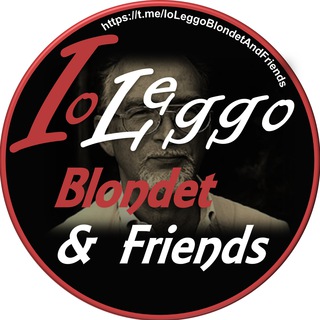 Logo del canale telegramma ioleggoblondetandfriends - Io leggo 𝔅loղdet & 𝔉riǝղdຮ