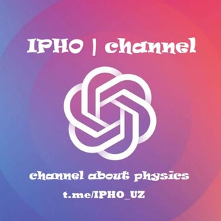 Telegram kanalining logotibi ipho_uz — IPHO | channel