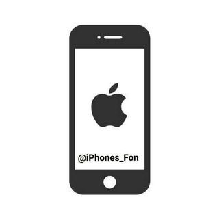 Логотип телеграм канала @iphones_fon — Обои для iPhone HD