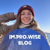 Логотип телеграм канала @ipw_blog — im.pro.wise | ученики из блога с Настей