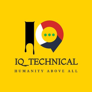 لوگوی کانال تلگرام iq_technical — IQ TECHNICAL ✪