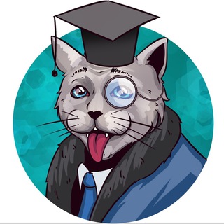 Логотип телеграм канала @iqcat001 — Кот Учёный