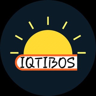 Telegram kanalining logotibi iqtibos_quote — Iqtibos