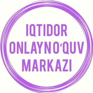 Telegram kanalining logotibi iqtidoruzb — IQTIDOR®