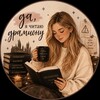 Логотип телеграм канала @ireadboooks — да, я читаю драмиону