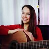 Логотип телеграм канала @irina_romashka_gitar — Ирина Ромашка, песни под гитару