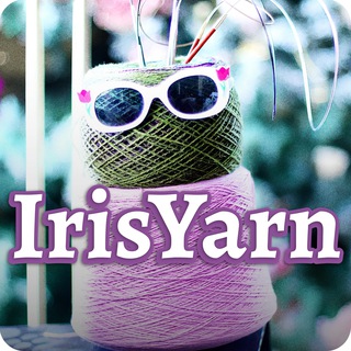 Логотип телеграм канала @iris_yarn — IrisYarn