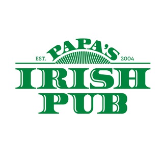 Логотип телеграм канала @irishpapaspub — Papa's Irish Pub
