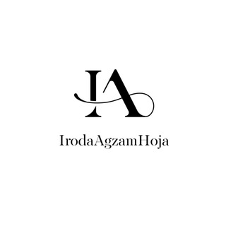 Логотип телеграм канала @irodaagzamhojadesign — IrodaAgzamHoja
