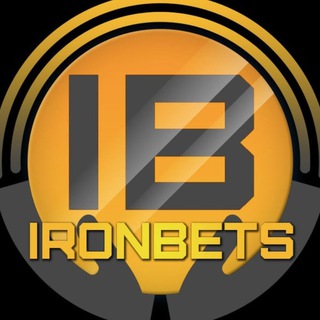 Логотип телеграм канала @iron_bets — IRONBETS | ЖЕЛЕЗНЫЕ СТАВКИ