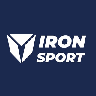 Логотип телеграм канала @iron_sport_tula — IRON стрим