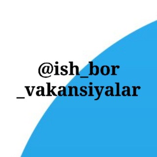 Telegram kanalining logotibi ish_bor_vakansiyalar — Ish bor📢