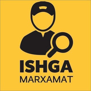 Telegram kanalining logotibi ishgamarxamatvodiy — .