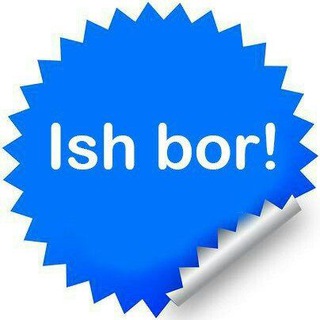 Logo saluran telegram ishlar_bortez — TOSHKENT ISH BOR ISH KERAK