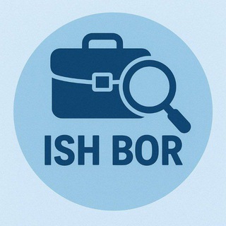 Telegram channel ISH BOR logo