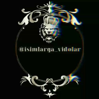 Telegram channel Isimlarni bosh harifiga vidolar logo