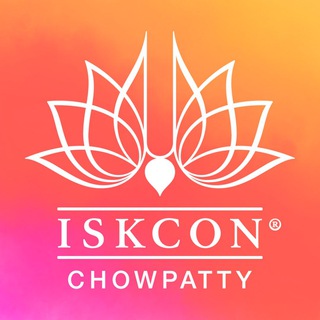 Logo of telegram channel iskconchowpatty — ISKCON Chowpatty - Sri Sri Radha Gopinath temple