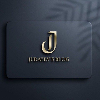 Telegram channel Jurayev's blog logo