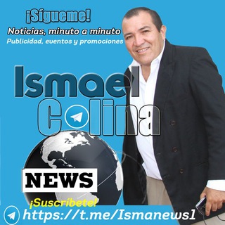 Logotipo del canal de telegramas ismanews1 - Ismael Colina News