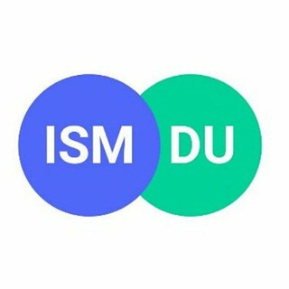 Logo of telegram channel ismdu_official — ISMDU