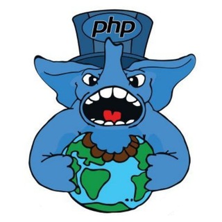Логотип телеграм канала @isphpdying — PHP умирает?!