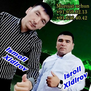 Telegram kanalining logotibi isroilxidirov — ISROIL va ISMOIL XIDIROVLAR🎤🪕🎻🎸
